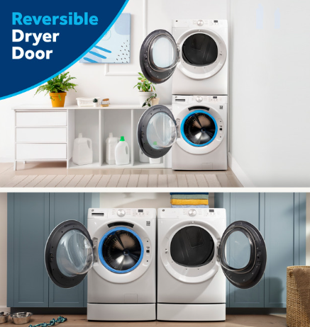 GE® ENERGY STAR® 7.8 cu. ft. Capacity Smart Front Load Electric Dryer - Image 4