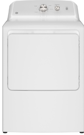 GE® 7.2 cu. ft. Capacity Electric Dryer with Up To 120 ft. Venti