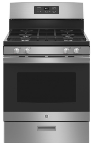GE 30" Free-Standing Gas Range